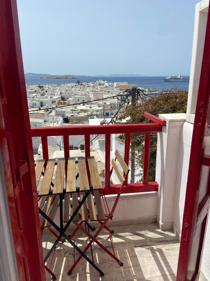 Elenitas Town House With Balcony And Sea View Apartment Mykonos Town ภายนอก รูปภาพ