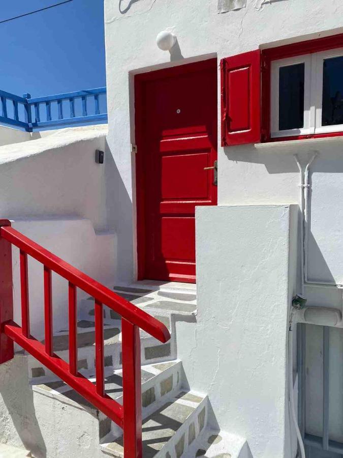 Elenitas Town House With Balcony And Sea View Apartment Mykonos Town ภายนอก รูปภาพ